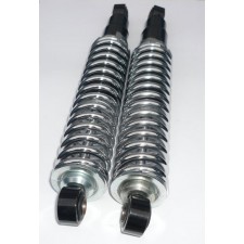 REAR SHOCK ABSORBERS (CHROME SPRINGS) -- OLD PRODUCTION CZECH - (634,638,639)  (PAIR)